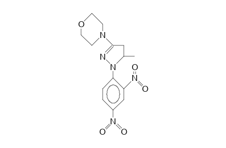 1-(2,4-Dinitro-phenyl)-3-morpholino-5-methyl-2-pyrazoline