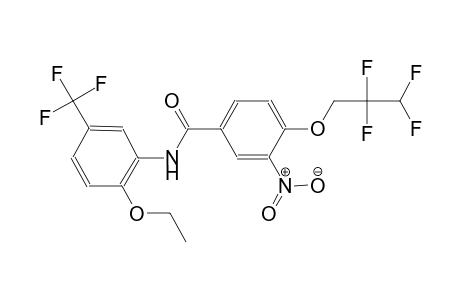 benzamide, N-[2-ethoxy-5-(trifluoromethyl)phenyl]-3-nitro-4-(2,2,3,3-tetrafluoropropoxy)-