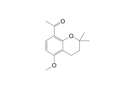 8-ACETYL-5-METHOXY-2,2-DIMETHYL-CHROMANE