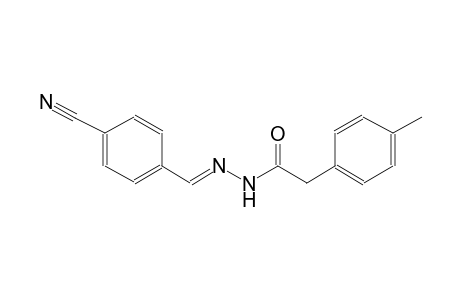 benzeneacetic acid, 4-methyl-, 2-[(E)-(4-cyanophenyl)methylidene]hydrazide