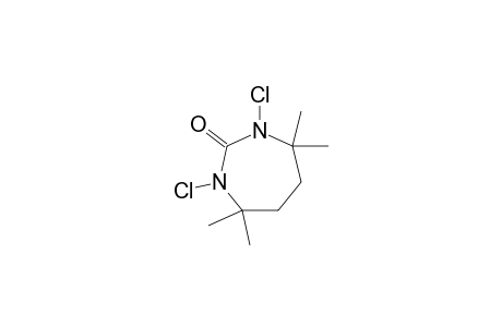 1,3-Dichloro-4,4,7,7-tetramethyl-1,3-diaza-2-cycloheptanone