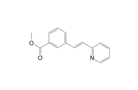 (E)-2-(3-Methoxycarbonylstyryl)pyridine