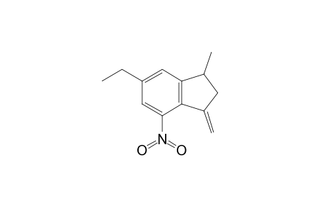 6-Ethyl-1-methyl-3-methylene-4-nitroindane