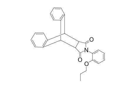Benzo[f]isoindol-1,3-dione, 1,3,3a,4,9,9a-hexahydro-4,9-O-benzeno-2-(2-propoxyphenyl)-