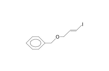(E)-([3-Iodo-2-propenyloxy]-methyl)-benzene