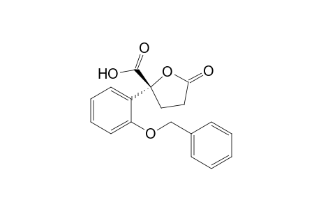 (R)-5-Oxo-2-(2-benzyloxyphenyl)-tetrahydrofuran-2-carboxylic acid