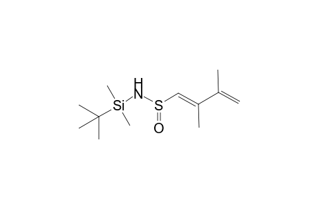 N-(t-butyldimethylsilyl)-2,3-dimethyl-1(Z),3-butadiensulfinamide