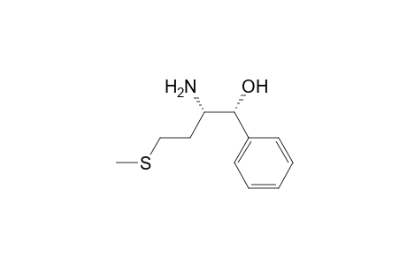 Benzenemethanol, .alpha.-[1-amino-3-(methylthio)propyl]-, [R-(R*,S*)]-