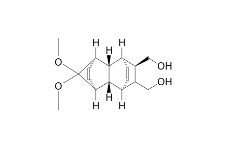 trans-(1.alpha.,2.beta.,3.alpha.,6.alpha.,7.beta.,8.alpha.,11.alpha.,12.beta.)-11,12-bis(hydroxymethyl)-13,13-dimethyloxytetracyclo[6.2.2.1(3,6).0(2,7)]trideca-4,9-diene