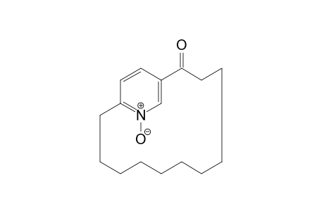 14-azabicyclo[11.2.2]heptadeca-13,15,16-triene-2-one, 14-oxide