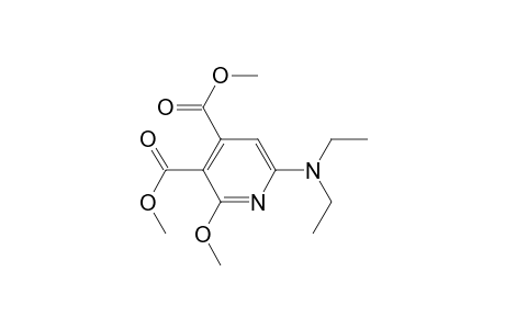 3,4-Pyridinedicarboxylic acid, 6-(diethylamino)-2-methoxy-, dimethyl ester