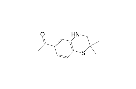 6-Acetyl-2,2-dimethyl-3,4-dihydro-2H-1,4-benzothiazine