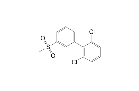 3-Methylsulfonyl-2',6'-dichlorobiphenyl