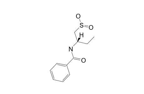 2-(benzoylamino)butane-1-sulfinic acid