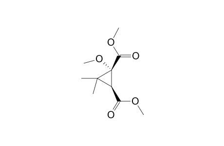 (1R,2S)-1-Methoxy-3,3-dimethyl-cyclopropane-1,2-dicarboxylic acid dimethyl ester