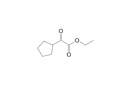 Ethyl 2-cyclopentyl-2-oxoacetate