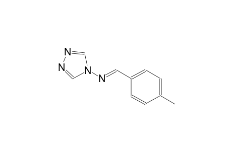 N-[(E)-(4-methylphenyl)methylidene]-4H-1,2,4-triazol-4-amine
