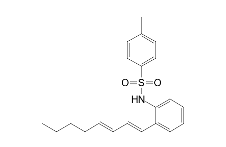N-Tosyl-2-[(E)-1,3-octadienyl]aniline