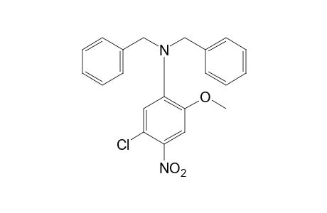 N-(5-chloro-2-methoxy-4-nitrophenyl)dibenzylamine