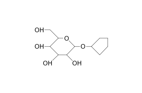 1-Cyclopentyl.alpha.-D-glucopyranoside