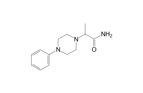alpha-methyl-4-phenyl-1-piperazineacetamide