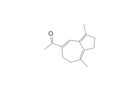 Ethanone, 1-(1,2,6,7-tetrahydro-3,8-dimethyl-5-azulenyl)-