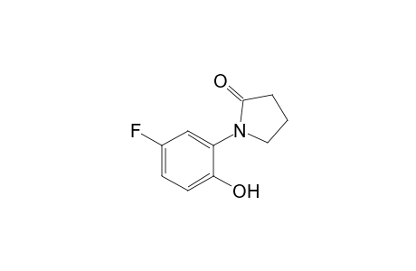 1-(2-Hydroxy-5-fluorophenyl)pyrrolidin-2-one