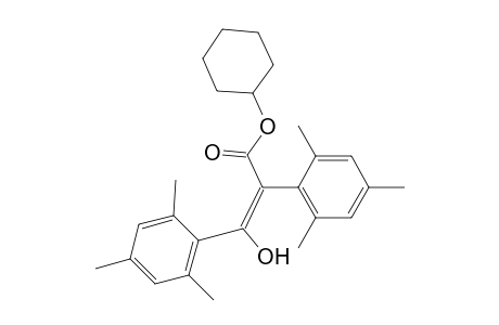 (E)-3-hydroxy-2,3-bis(2,4,6-trimethylphenyl)-2-propensaure-cyclohexylester