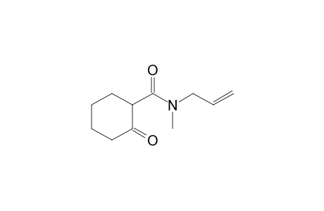 N-allyl-2-keto-N-methyl-cyclohexanecarboxamide