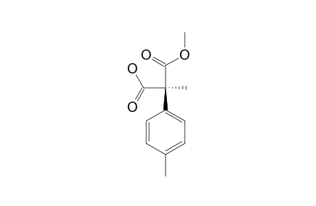 (R)-(+)-2-(METHOXYCARBONYL)-2-METHYL-2-(4-METHYLPHENYL)-PROPIONIC-ACID