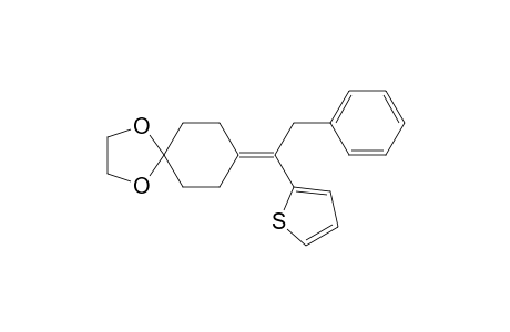 8-(2-Phenyl-1-thiophen-2-ylethylene)-1,4-dioxaspiro[4.5]decane