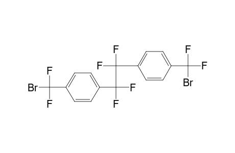 1-[bromanyl-bis(fluoranyl)methyl]-4-[2-[4-[bromanyl-bis(fluoranyl)methyl]phenyl]-1,1,2,2-tetrakis(fluoranyl)ethyl]benzene