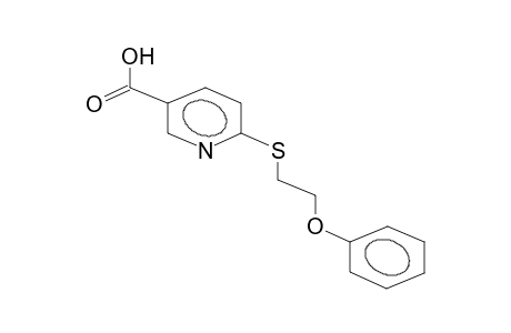 6-(2-phenoxyethylthio)nicotinic acid