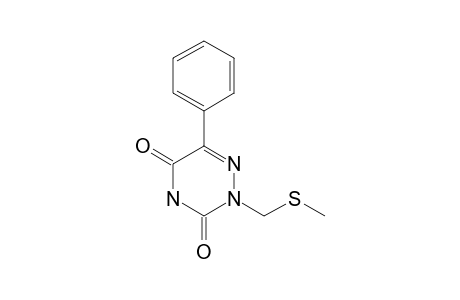 1-(Methylthiomethyl)-5-phenyl-6-azauracil