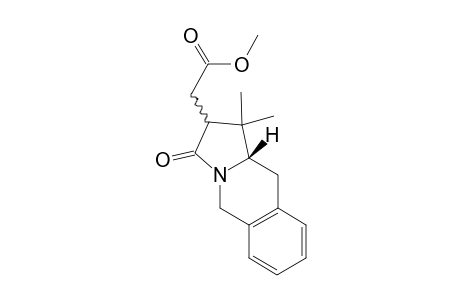 Methyl 4,4-dimethyl-2-oxopyrrolidino[1,2-b]isoquinoline-3-acetate