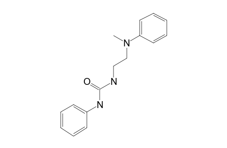 N-[2-(Methylanilino)ethyl]-N'-phenylurea