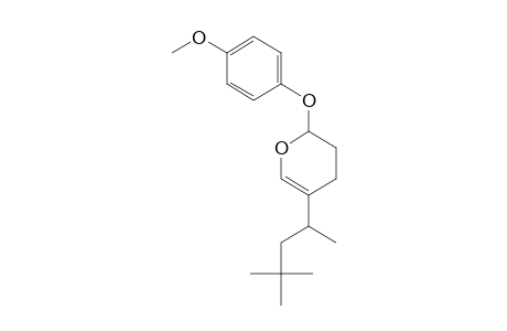 2H-Pyran, 3,4-dihydro-2-(4-methoxyphenoxy)-5-(1,3,3-trimethylbutyl)-