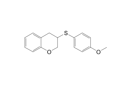 3-[(4-methoxyphenyl)thio]-2,3-dihydrobenzopyran