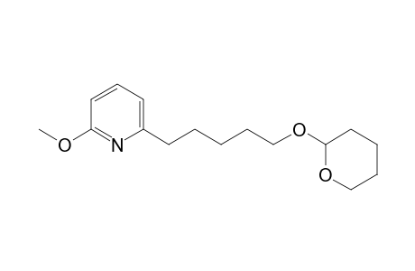 2-Methoxy-6-(5-(tertahydro-2h-pyran-2-yl)oxy)pentyl)-pyridine