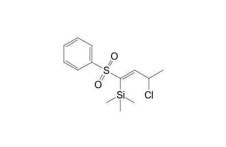 (E)-3-chloro-1-(phenylsulfonyl)-1-(trimethylsilyl)but-3-ene