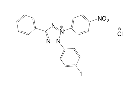3-(4-Iodophenyl)-2-(4-nitrophenyl)-5-phenyl-3H-tetraazol-2-ium chloride
