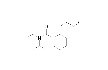1-Cyclohexene-1-carboxamide, 6-(3-chloropropyl)-N,N-bis(1-methylethyl)-