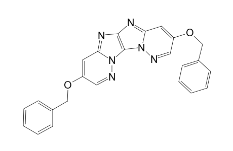 Pyridazino[1'',6'':1',2']imidazo[4',5':4,5]imidazo[1,2-b]pyridazine, 2,9-bis(phenylmethoxy)-