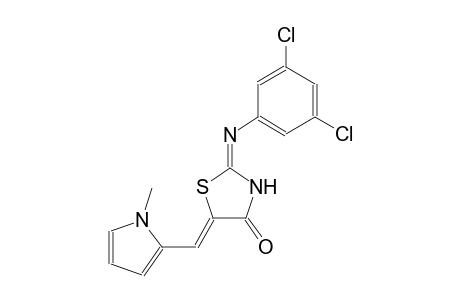 (5Z)-2-(3,5-dichloroanilino)-5-[(1-methyl-1H-pyrrol-2-yl)methylene]-1,3-thiazol-4(5H)-one