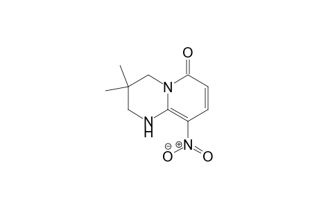 1,2,3,4-Tetrahydro-3,3-dimethyl-9-nitro-6H-pyrido[1,2-a]pyrimidin-6-one