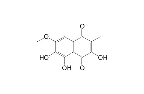3,5,6-Trihydroxy-7-methoxy-2-methyl-1,4-naphthoquinone