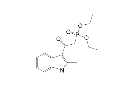 DIETHYL-2-(2-METHYL-1H-INDOL-3-YL)-2-OXOETHYLPHOSPHONATE