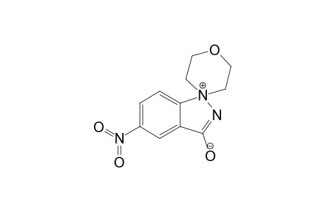 5-Nitro-1H-indazol-1-spiro-4'-morpholinium-3-olate