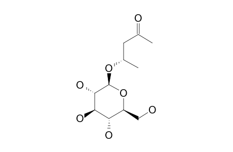 (R)-4-O-BETA-D-GLUCOPYRANOSYL-4-HYDROXY-2-PENTANONE