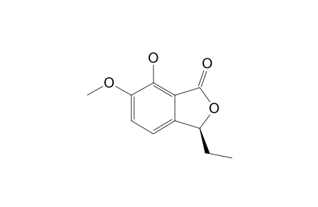 (S)-3-ETHYL-7-HYDROXY-6-METHOXYPHTHALIDE